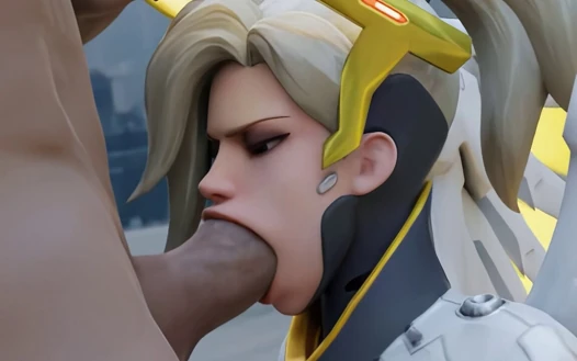 Mercy Overwatch - özensiz sakso ve misyoner sikişi (3 boyutlu animasyon)