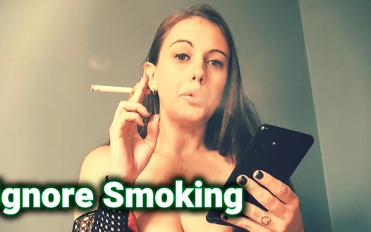 Doğal sigara içen bakış açısı sigaralar - sigara molası, snap inhales, seksi sigara.
