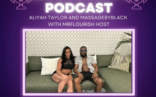 Yetişkin sadece Aliyah Taylor ve Massagebyblack ile sohbet ediyor