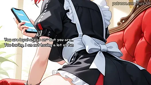 Ellen Joe from Zenless Zero becomes your private bartender (Feet JOI)