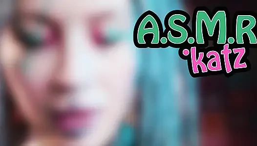 U hakkında konuşuyorum - rahatsız - asmr podcast sfw konuşuyor gotik sıska kız dreadlocks dövmeli model dövmeli kız