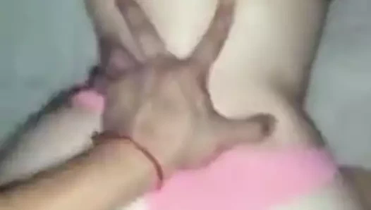 culiandome a mi amiga