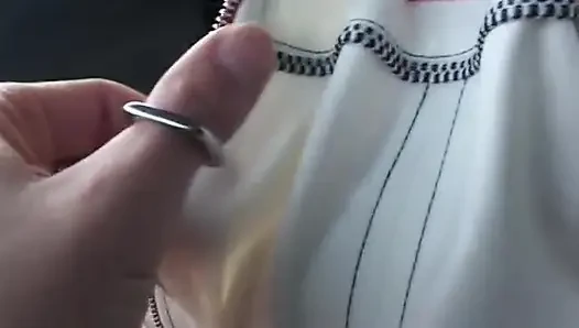 Harika kızıl saçlı orta yaşlı seksi kadın çok sert sikişiyor