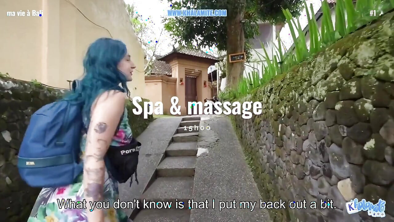 Bali'de onu götten sikiyor - Fransız alt vlog - ingilizce altyazı