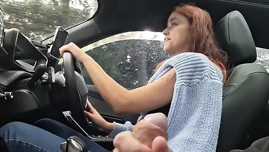 Uygulamanın içinde el işi, sürücünün arabasında ağzına boşalma bıraktı!