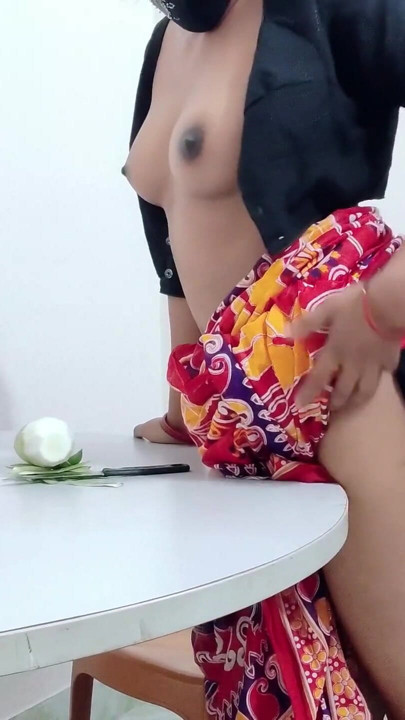 Under the table sex with My horny stepmom | Clip 1