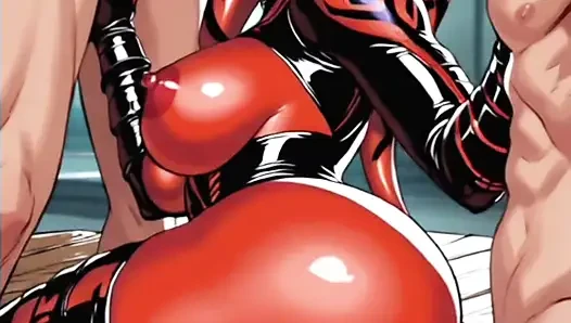 Hentai anime - beni sikmek için kocamı saksoyla sikmek isteyerek uyandım