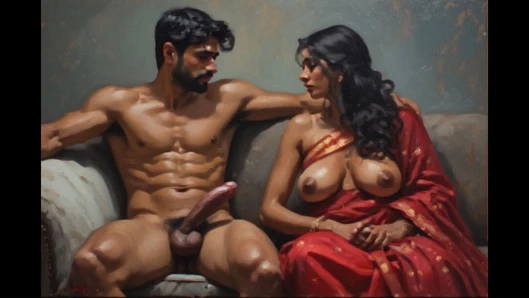 Eski karımla üçlü grup seks