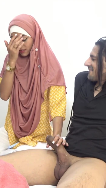 Must-share moment from "Teen Hijabi Muslim step Sis CUM Drenched after Hard Fuck by Niks Indian"