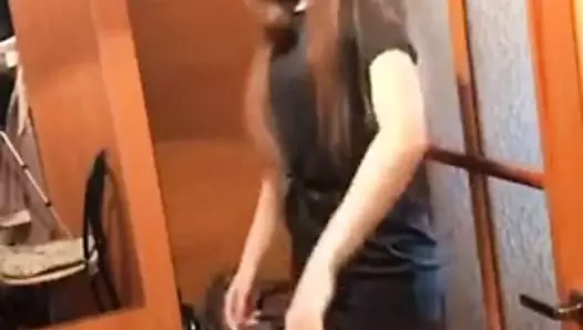 Azeri kız seksi külotlu çorap ayakları