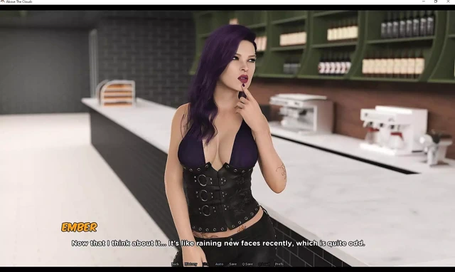 Bulutların üstünde - lezzetli sarışın