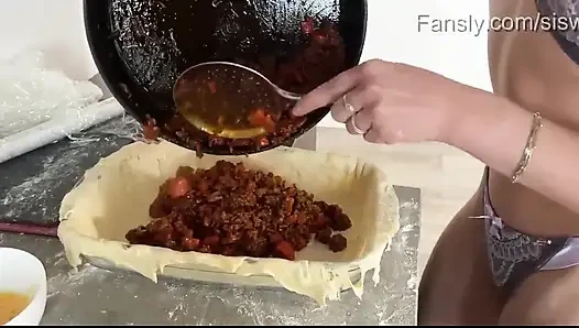 Ev yapımı meat pie