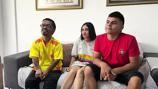 My Best Friend Crying While I His Wife For Losing The Colombia Vs Portugal Match Bet.