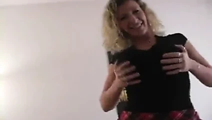 Harika handjob ve memeler