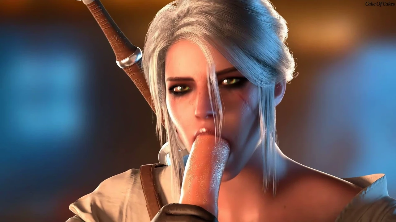 Ciri saks yaparak bir siki iyileştiriyor