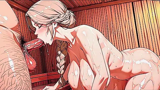 Sauna sakso çizgi film porno