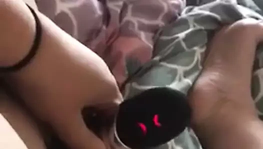 Slutty metres oynama ile tavşan