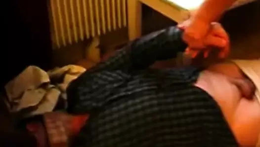 Doğal memeli Hollandalı sarışın sikiliyor