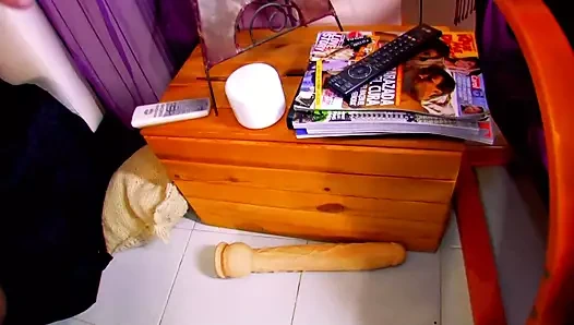 Kısa saçlı alman hizmetçi daha önce hiç olmadığı gibi mahvoldu