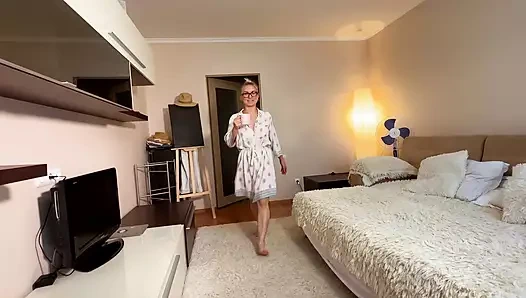 Erkek arkadaşımın davulunu parlatıyorum. Andre Love.