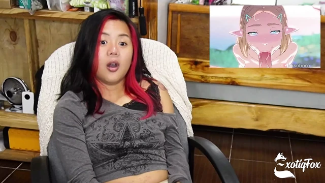 HAMICHI, PRINCESS ZELA и FALLOUT ХЕНТАЙ - соло ExotiqFox девушка мастурбирует