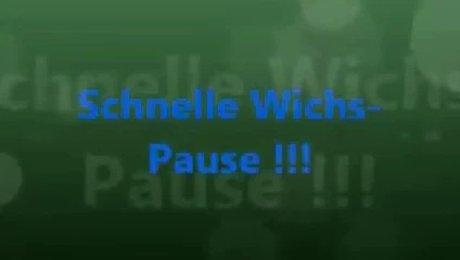 Schneller Wichs im Garten !!!