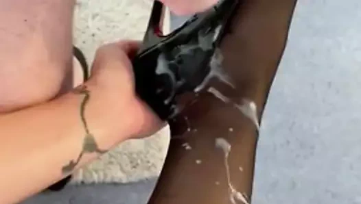 topuklu bir çorap twinks