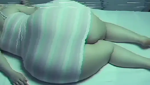 Büyük götlü kadın zengin taytla alışveriş yapıyor