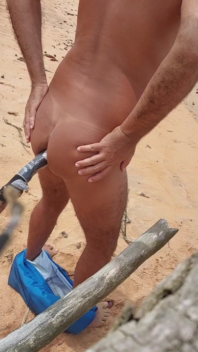 Ladysilva gay masturbacao anal na praia