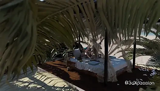 Vr nexus-3 oasis - büyük memeli luna yarak emiyor, domaltarak sikiliyor ve göğüslerin her yerine boşalıyor