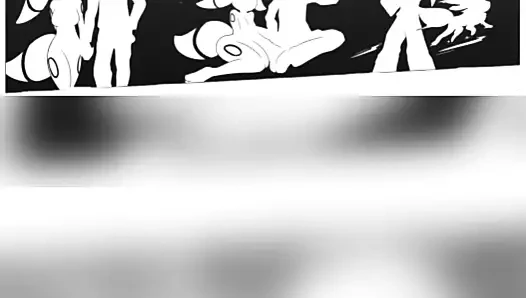 Eevee'nin aşk cenneti komik b&amp;w