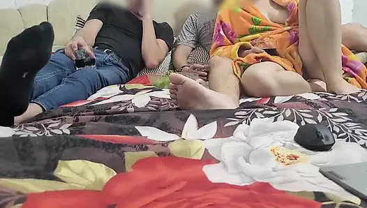 Çifte penetrasyonlu tutkulu üçlü seks