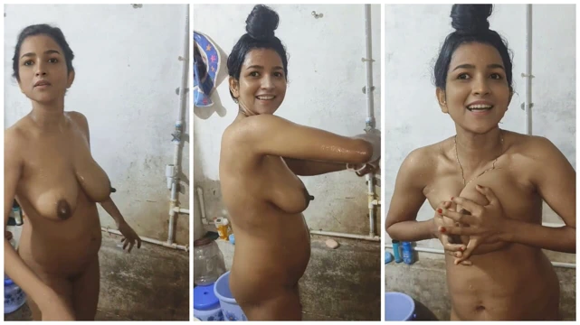 Sezon 82. Üvey kız kardeş üvey erkek kardeşinin önünde banyoda banyo yapıyor