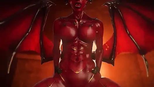 Orgazm olan kovboy kızda oc succubus