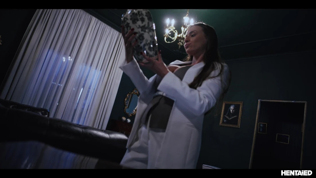 Real Life Hentai 3d - Josephine Jackson & Sofia Rivers having Monster Cock Sex at Haunted House Trailer