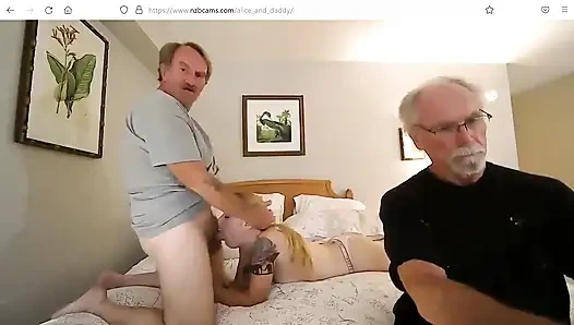 Yaşlı adamlar misty spitroasted