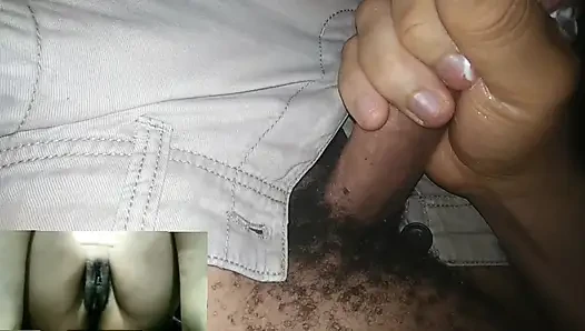 Görüntülü görüşmede mastürbasyon