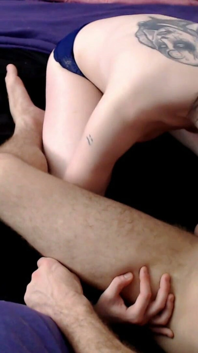 Violette Black's perfect body get intense doggystyle sex after a sloppy blowjob | Clip 1