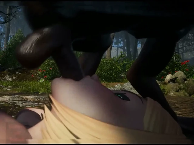 Gol 3d büyük memeli rahibe 3 goblin dp ve gırtlağına kadar sikiliyor