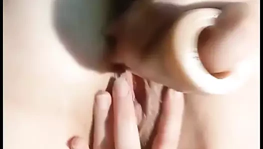 Fucked the babysitter with a dildo