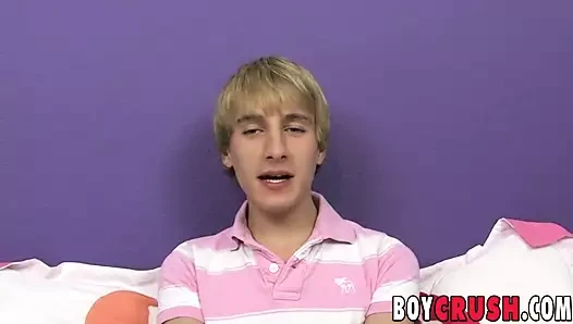 Çok güzel sarışın twink dean holland vuruş horoz ve cums