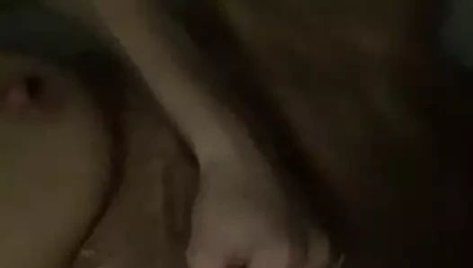 Küvette çıplak kadın, selfie