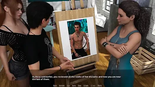 Rock yıldızı ol: yaramaz orta yaşlı seksi kadın ve seksi kız bölüm 45