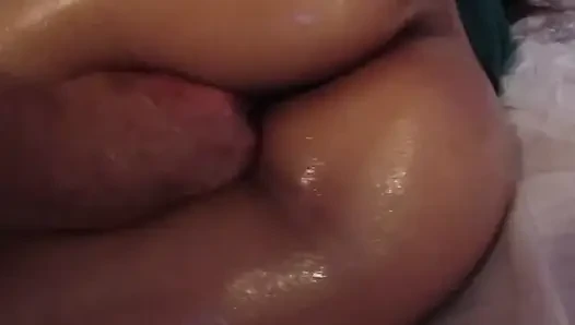 Arap orta yaşlı seksi kadın yumruk sokma