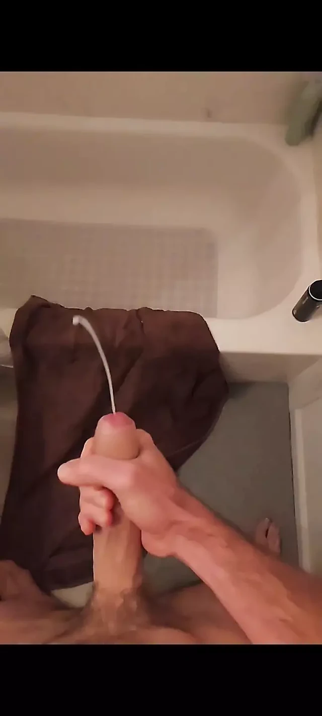 Ağır çekimde büyük boşalma spreyi