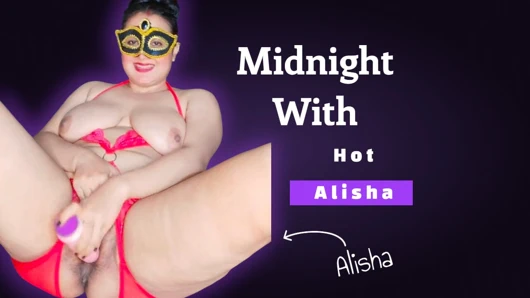 Çok ateşli alisha yenge ile gece yarısı