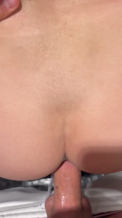 Public sex with a hot brunette in a Cropp fitting room | Clip 2