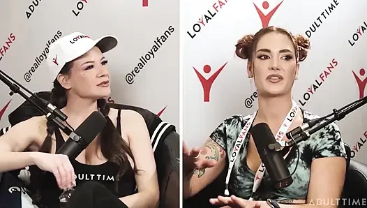 Siri Dahl grup seks partisi*es ve porno ödülleri | Siri Dahl ile Avn Özel | Adult Time Podcast