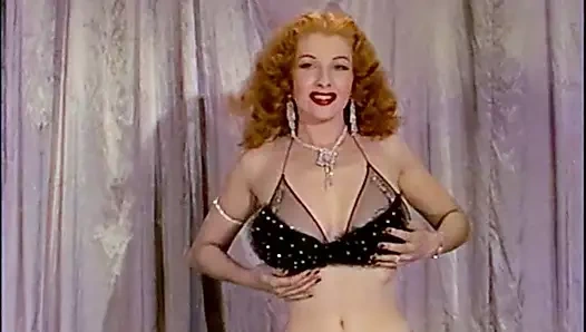 Kusursuz fırtına - eski 50'lerin klasik burlesk dans şeridi