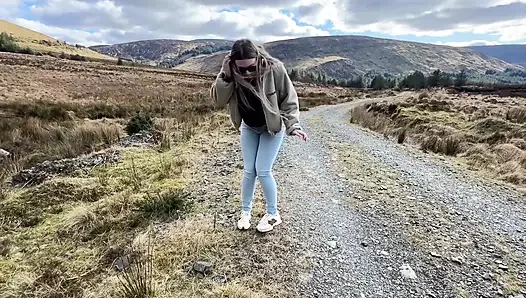 Emergency While Walking on the Public Trail but Had to Wet My Jeans